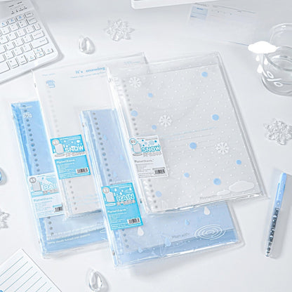 Weather Vibe B5 Frosted Softcover Loose Leaf Notebook