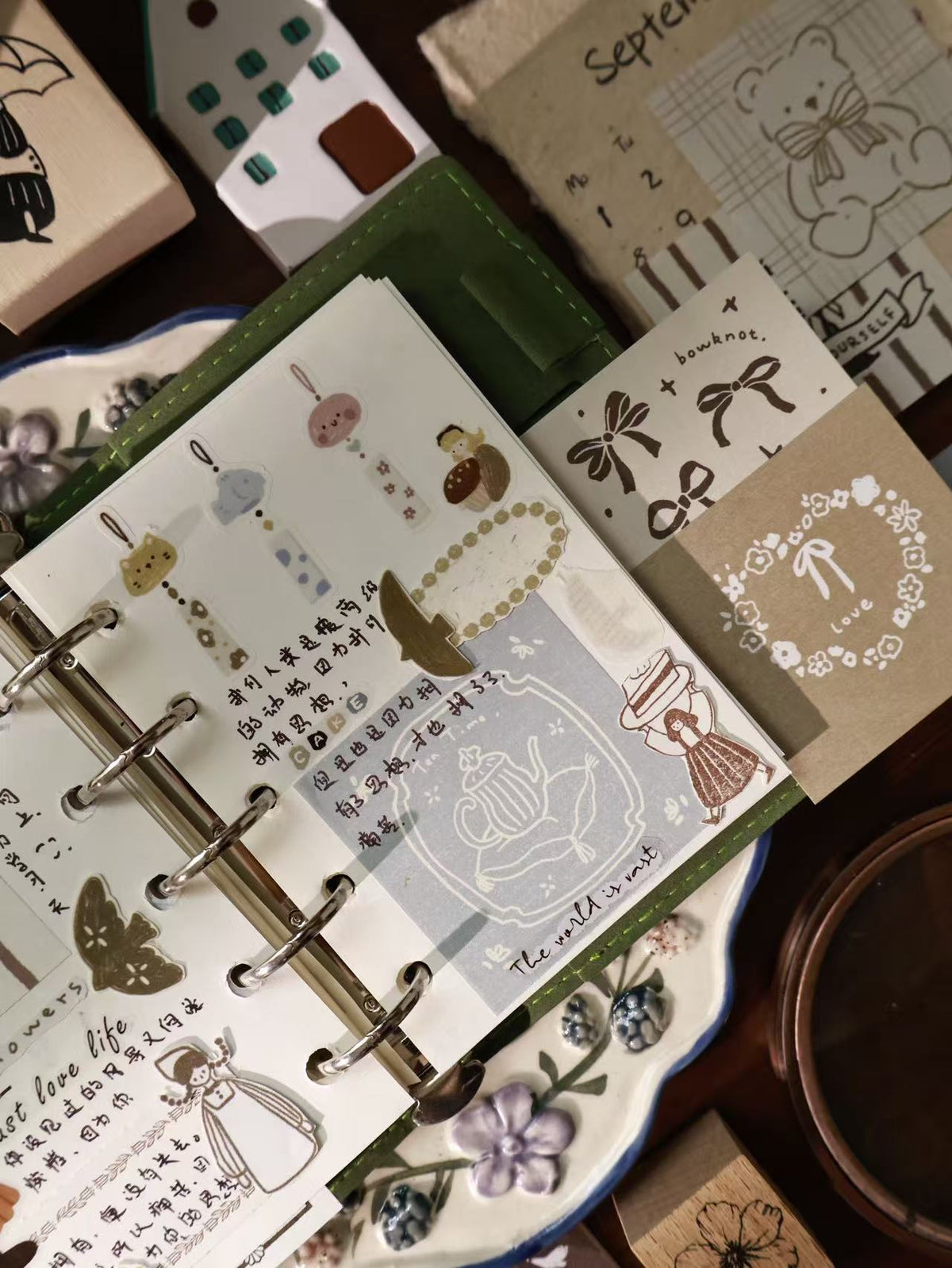 Retro Fairytale Salt-Style Note Paper Pack