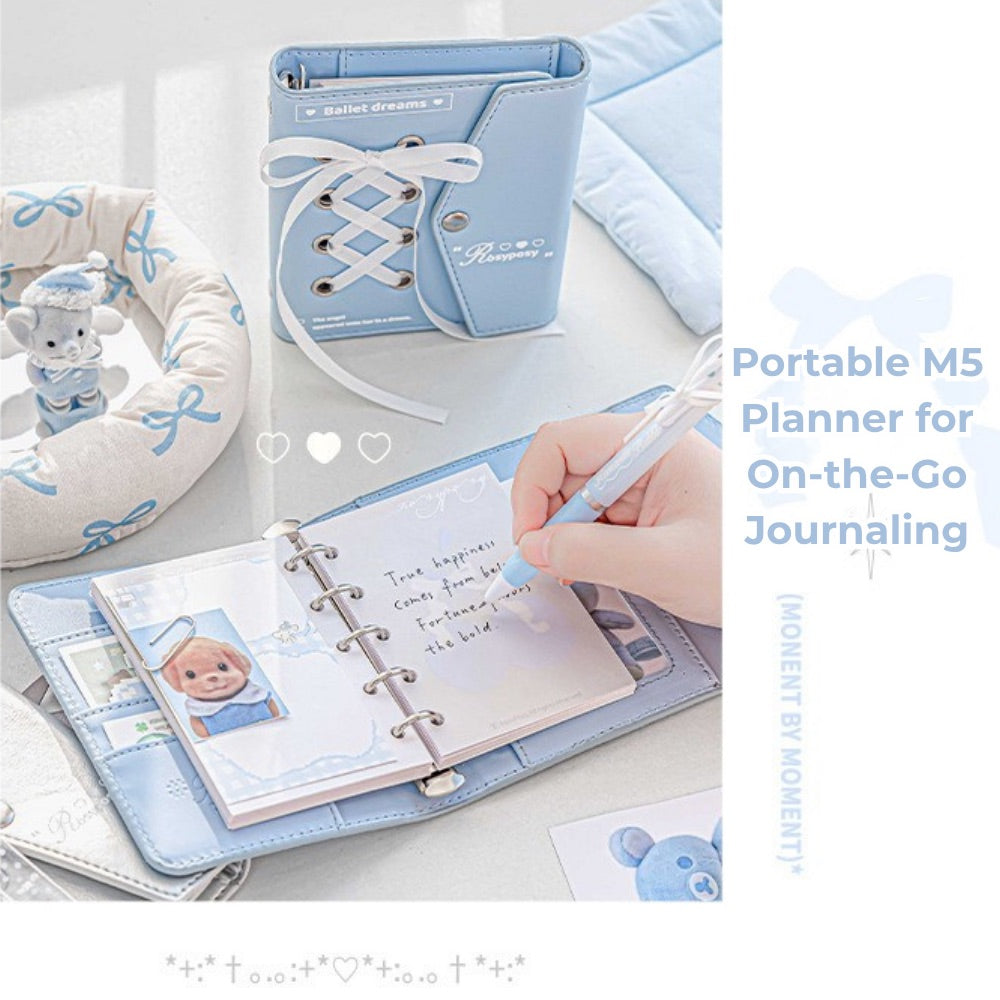 Balletcore Envelope Leather Ita-Journal M5 Binder