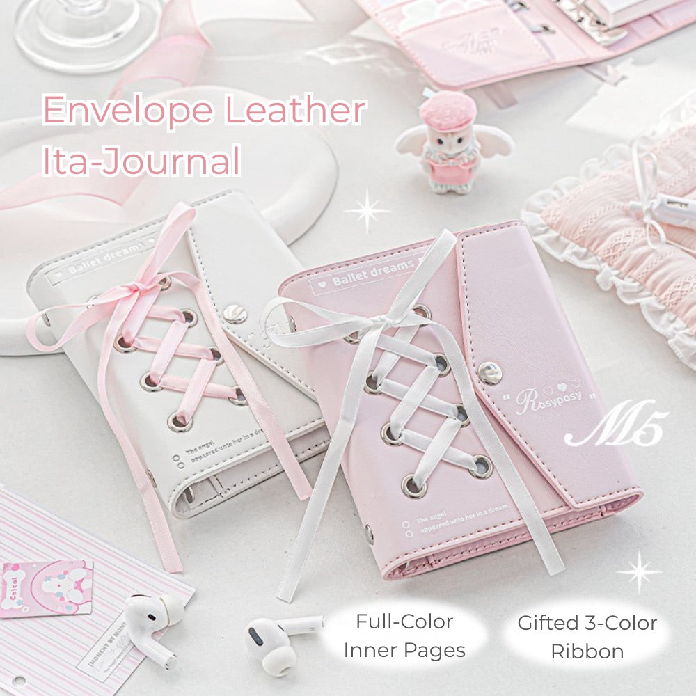 Balletcore Envelope Leather Ita-Journal M5 Binder