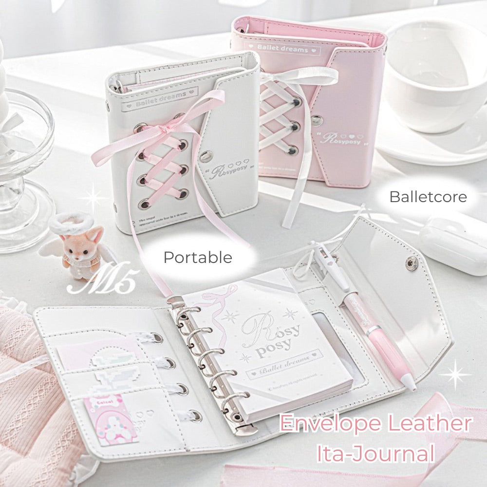 Balletcore Envelope Leather Ita-Journal M5 Binder