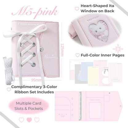 Balletcore Envelope Leather Ita-Journal M5 Binder