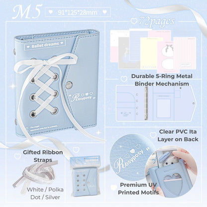 Balletcore Envelope Leather Ita-Journal M5 Binder