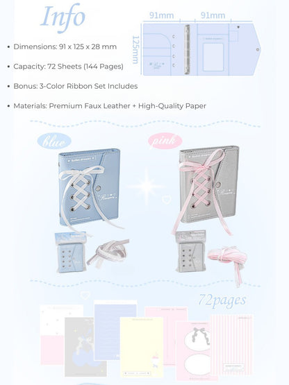 Balletcore Envelope Leather Ita-Journal M5 Binder