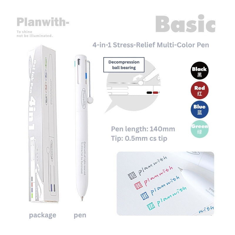 The Mindflow 4-in-1 Stress-Relief Pen