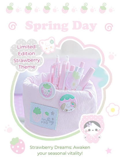 Berry Sweet 9-Piece Strawberry Stationery Set