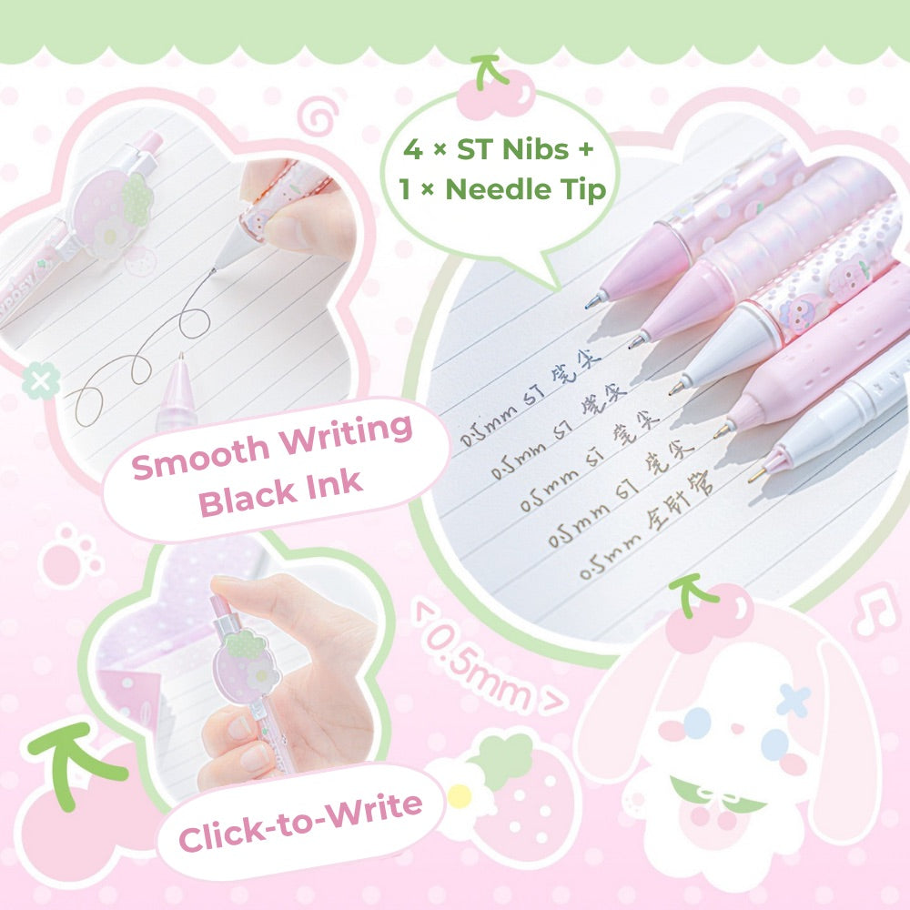 Berry Sweet 9-Piece Strawberry Stationery Set