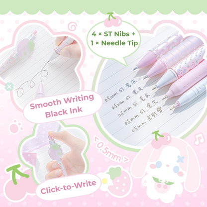 Berry Sweet 9-Piece Strawberry Stationery Set
