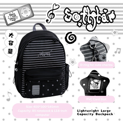 Softstar Ultra-Lightweight Polka Dot Backpack