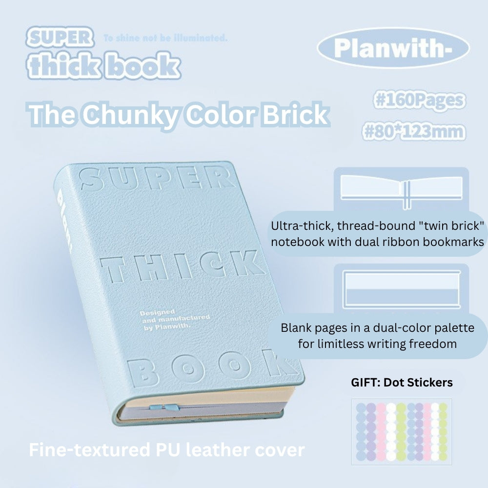Chunky Color Brick Pocket Journal