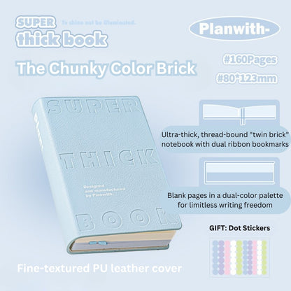 Chunky Color Brick Pocket Journal