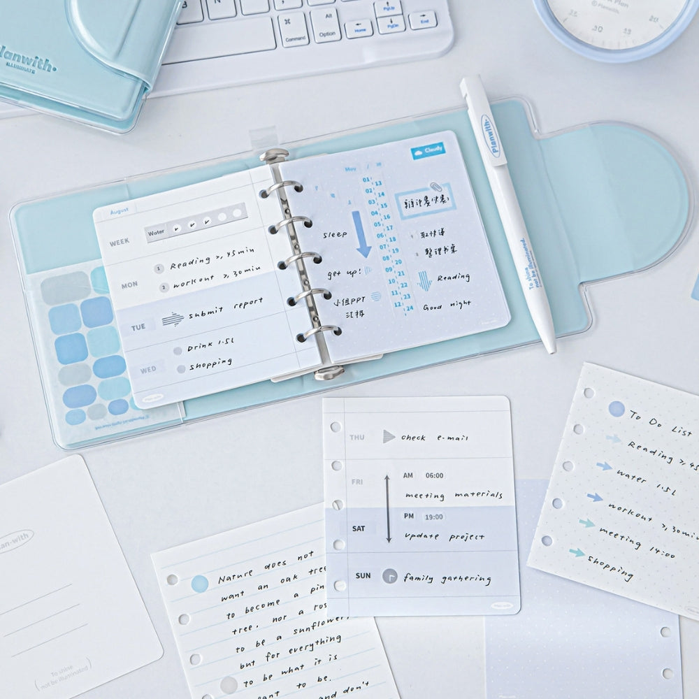 Jelly Clear Pocket Magnetic Journal