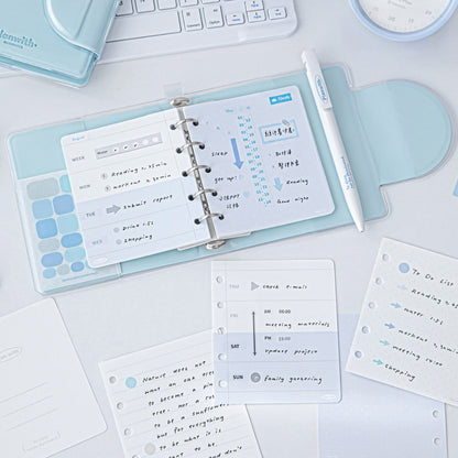 Jelly Clear Pocket Magnetic Journal