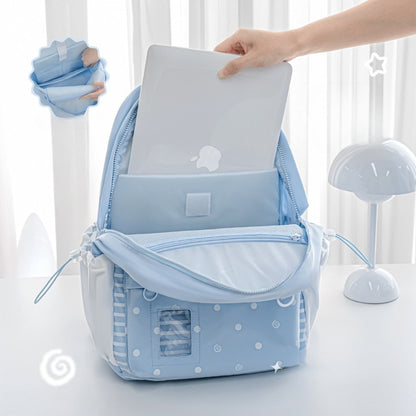 Softstar Ultra-Lightweight Polka Dot Backpack