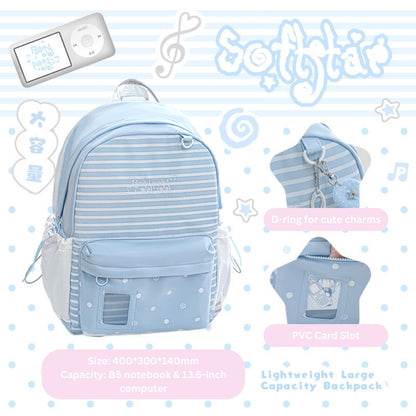 Softstar Ultra-Lightweight Polka Dot Backpack