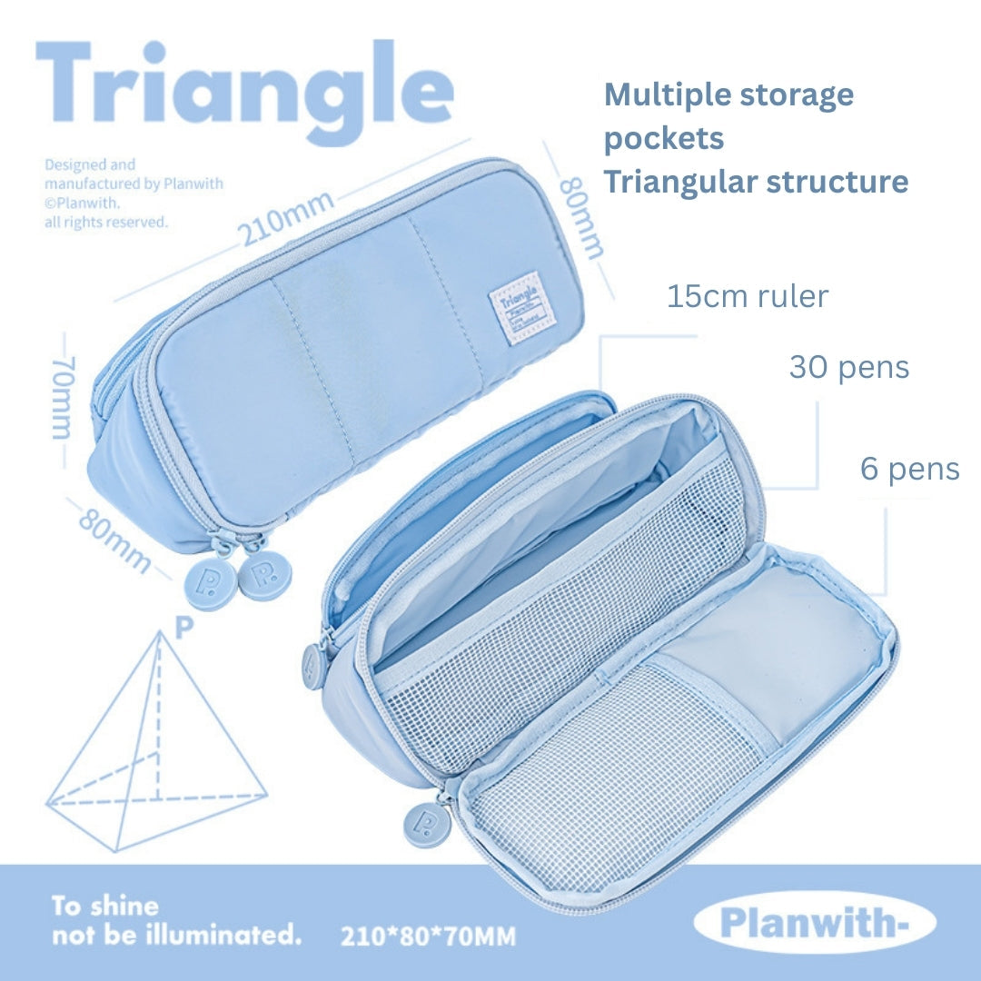 Steady Triangle Pencil Case