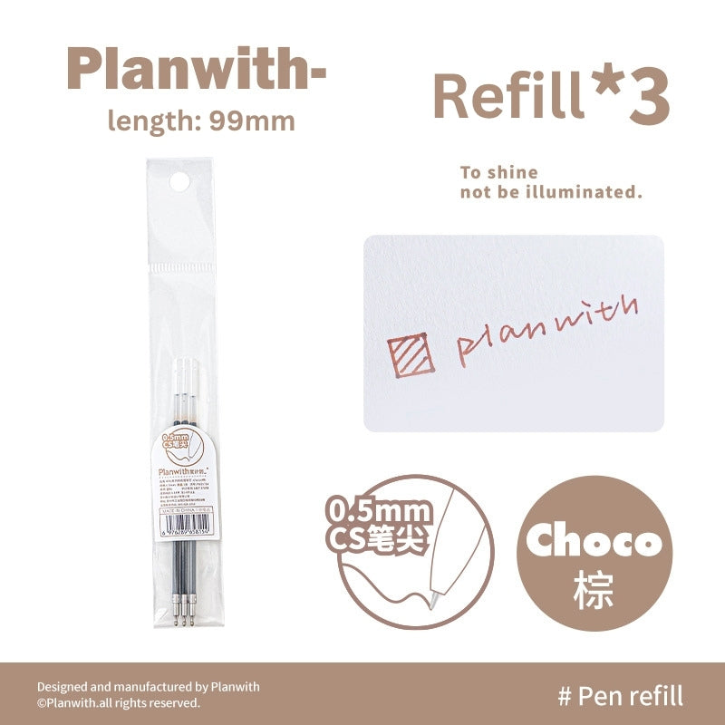 The Mindflow 4-in-1 Stress-Relief Pen Refill Pack (3-Piece Set)