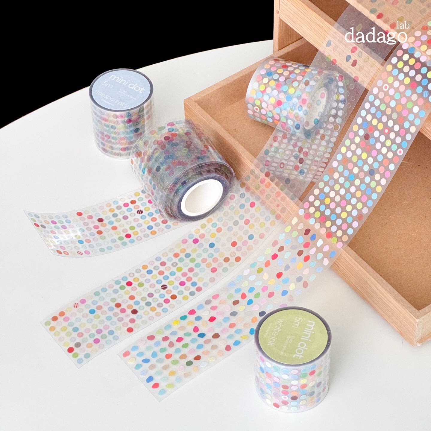 Mini Dots & Cobblestones Sticker Roll