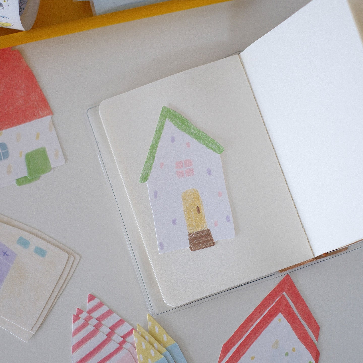 Cozy House Aesthetic Memo Pad Set