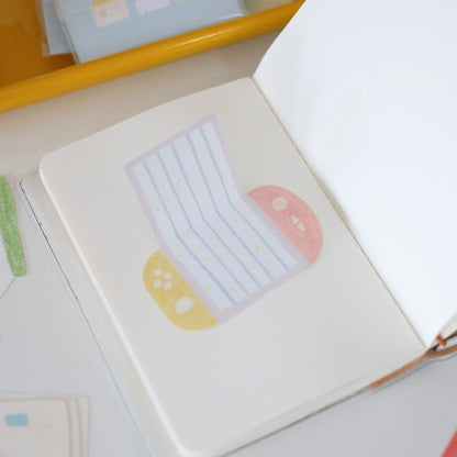 Cozy House Aesthetic Memo Pad Set