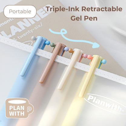 Caféfé Series 3-in-1 Stress-Relief Gel Pen