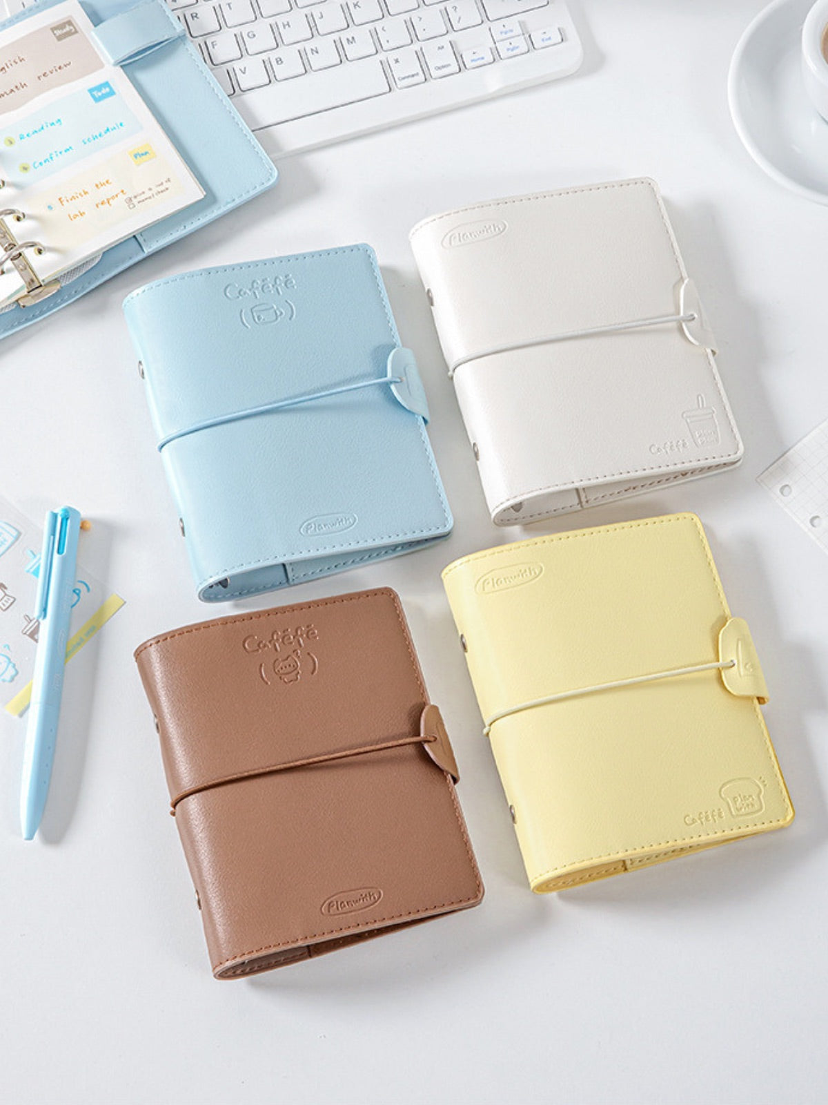 Caféfé Series A7 Soft-Touch Refillable Binder