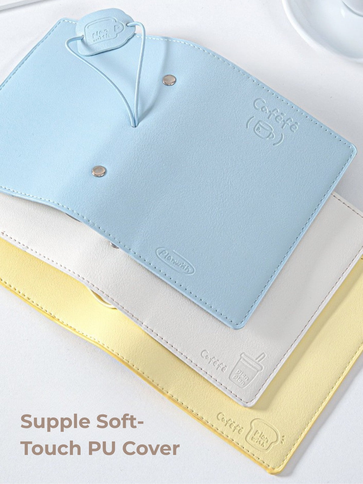 Caféfé Series A7 Soft-Touch Refillable Binder