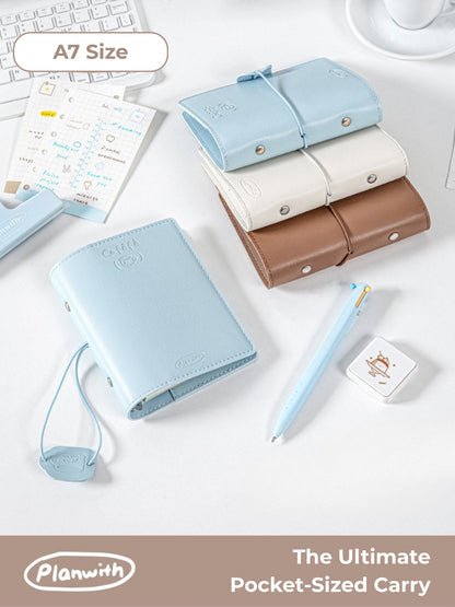 Caféfé Series A7 Soft-Touch Refillable Binder
