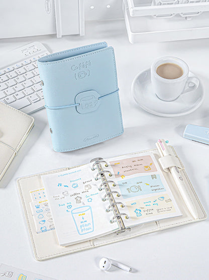 Caféfé Series A7 Soft-Touch Refillable Binder