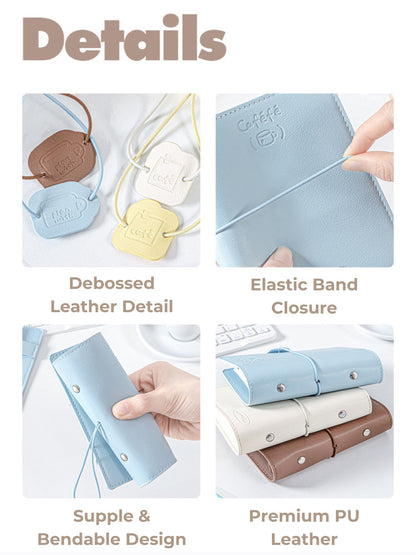 Caféfé Series A7 Soft-Touch Refillable Binder
