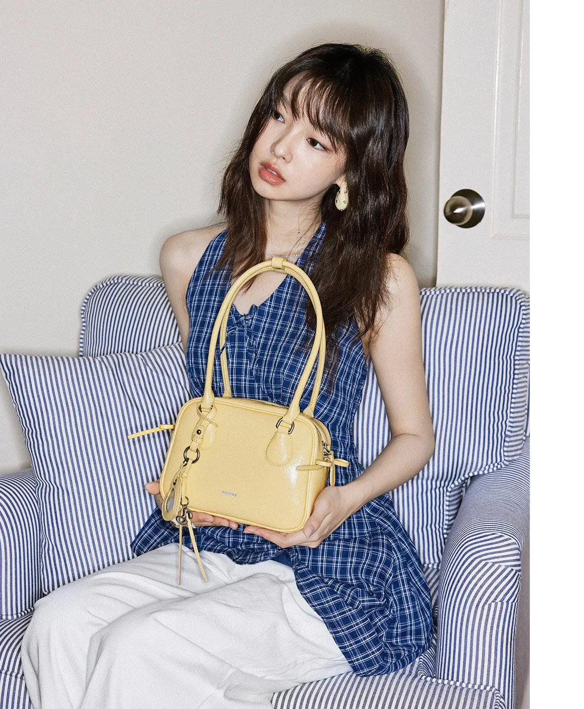 Ballet Leather Underarm Bag ChicChoi