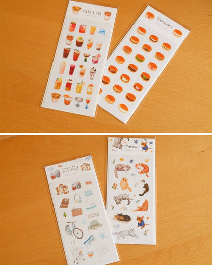 Chubby Paws & Sweet Treats Original Washi Die-cut Sticker