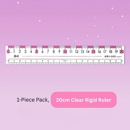 Eye-Ease Flow Clear Anti-Fatigue Ruler (15cm & 20cm)