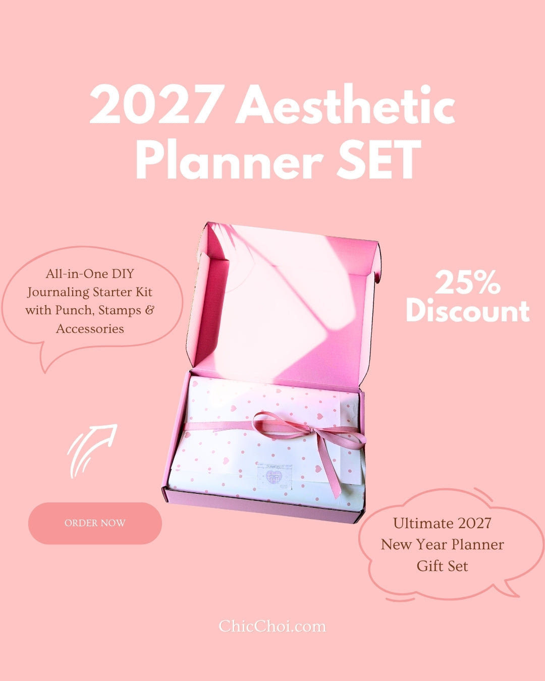 2027 A Beautiful Tomorrow B6 Illustrated Planner Gift Box Set