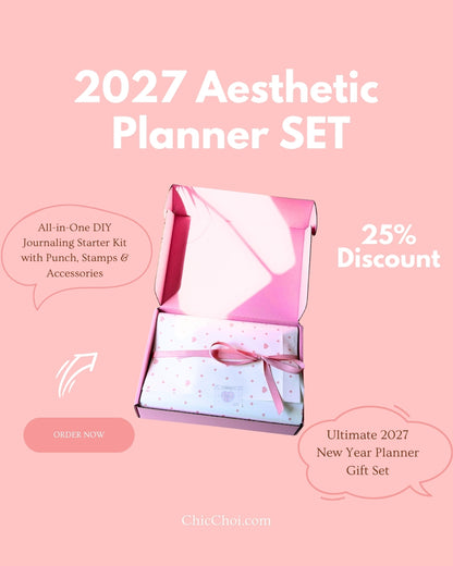 2027 A Beautiful Tomorrow B6 Illustrated Planner Gift Box Set
