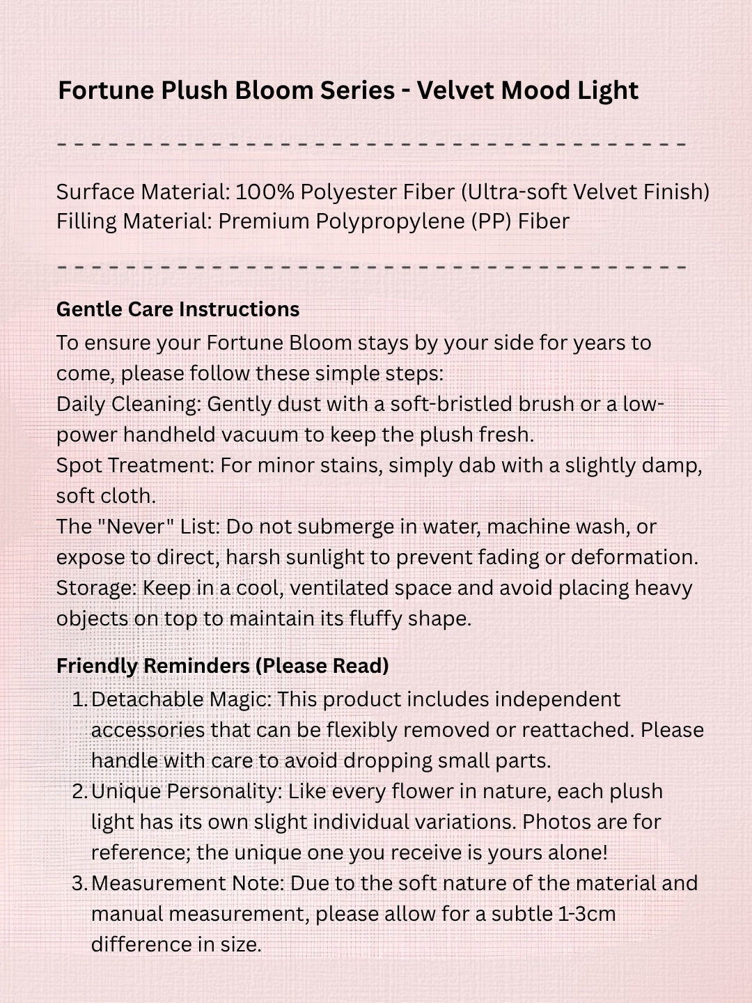 The Original Fortune Bloom Velvet Night Lights