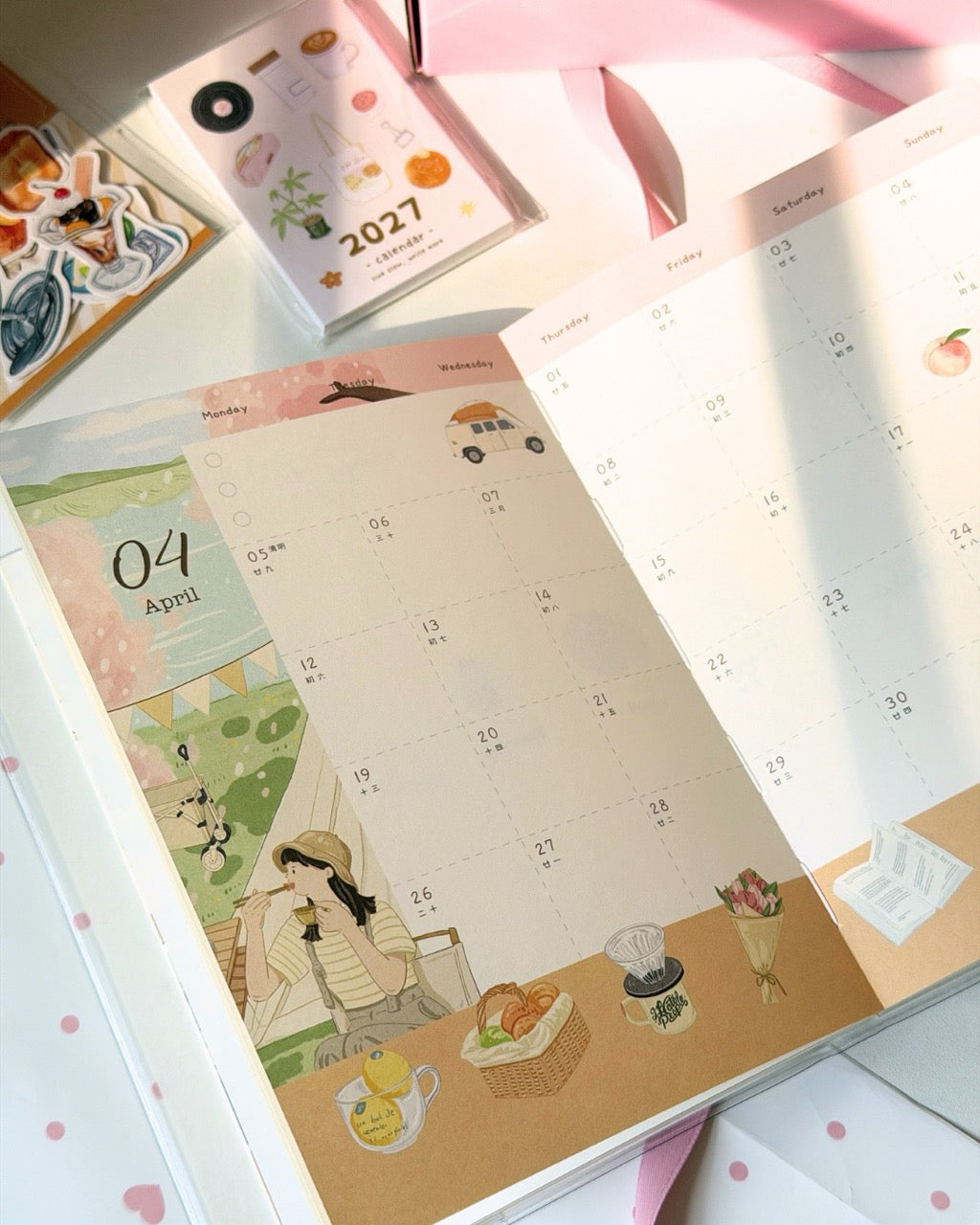 2027 A Beautiful Tomorrow B6 Illustrated Planner Gift Box Set