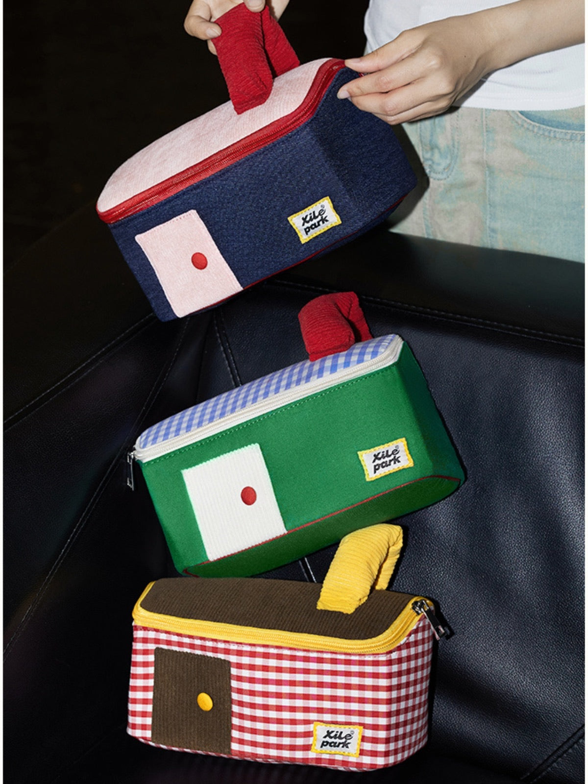 Portable House-Shaped Cosmetic Bag