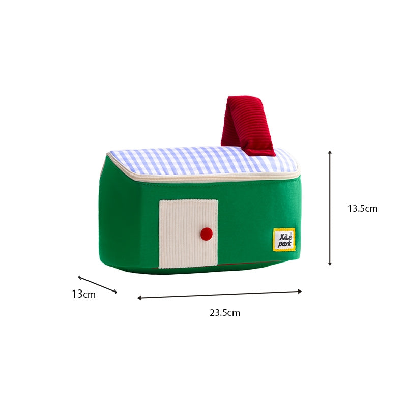 Portable House-Shaped Cosmetic Bag