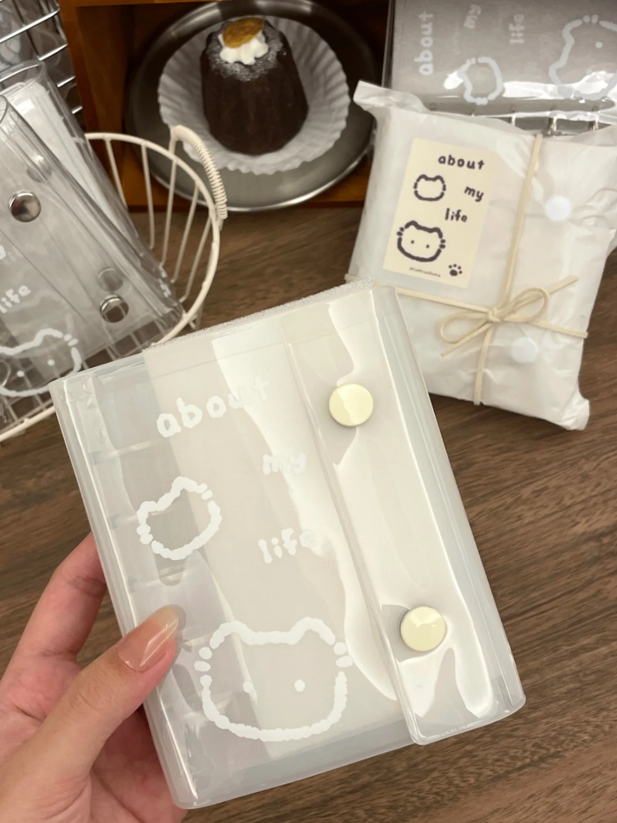 M5 Transparent Refillable Binder Covers, 5-Ring