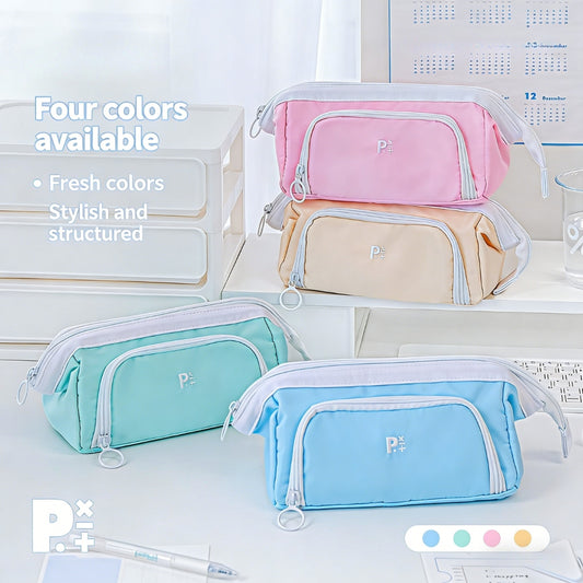 The Plain-open Mega Capacity Desktop Pouch