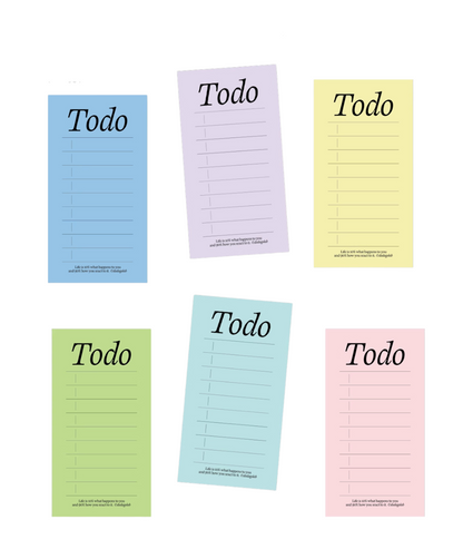 To-do Simple Memo Notepads