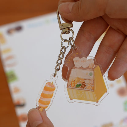 Convenience Store Collection Keychain Acrylic Pendant