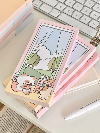 Mantou Cat PuPu Journal Material Mini Notepads