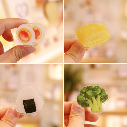 Bento Rice Ball Message Clips, 4PCS