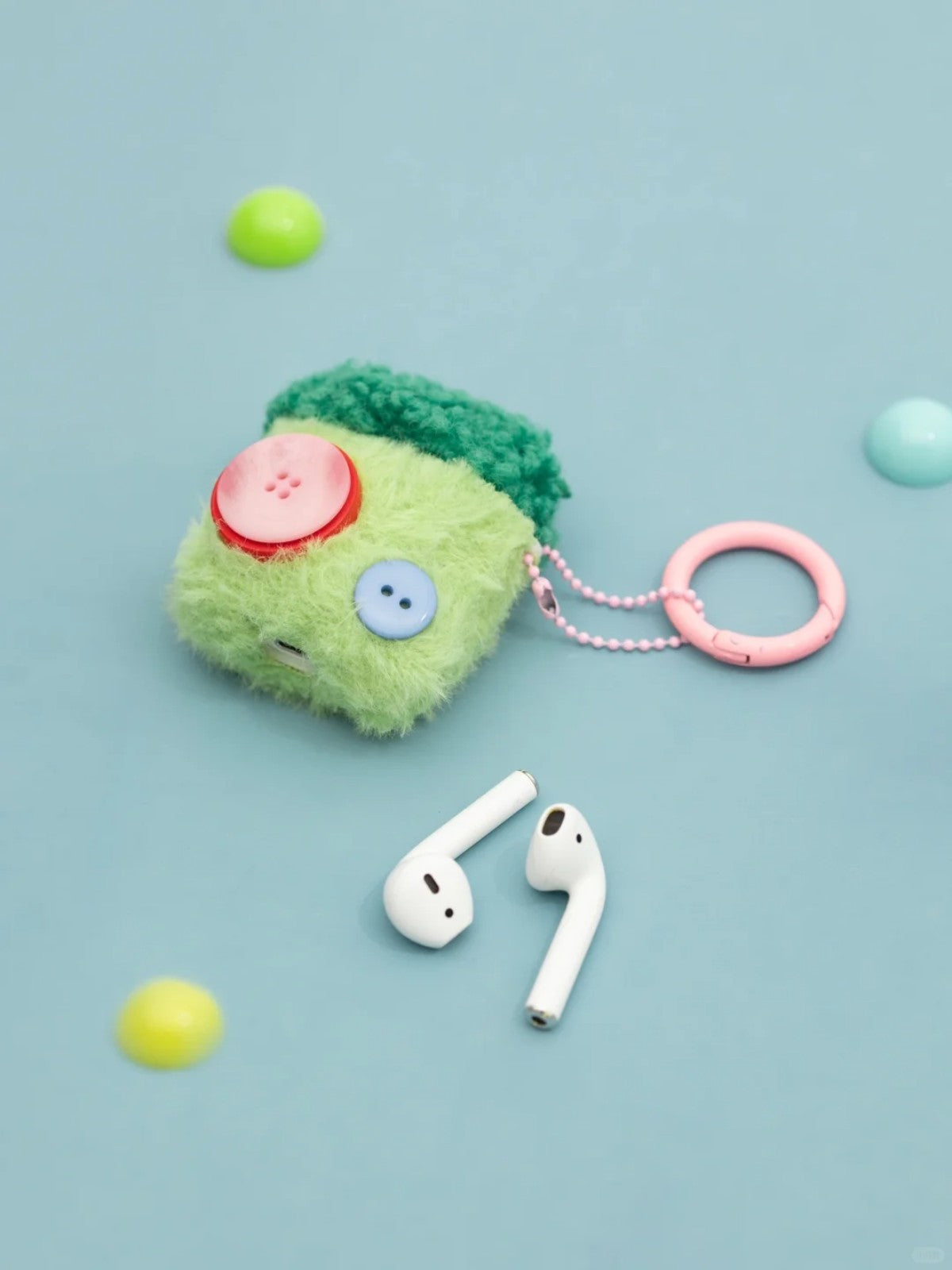 Fuzzy Haven - Color Pop AirPods Case