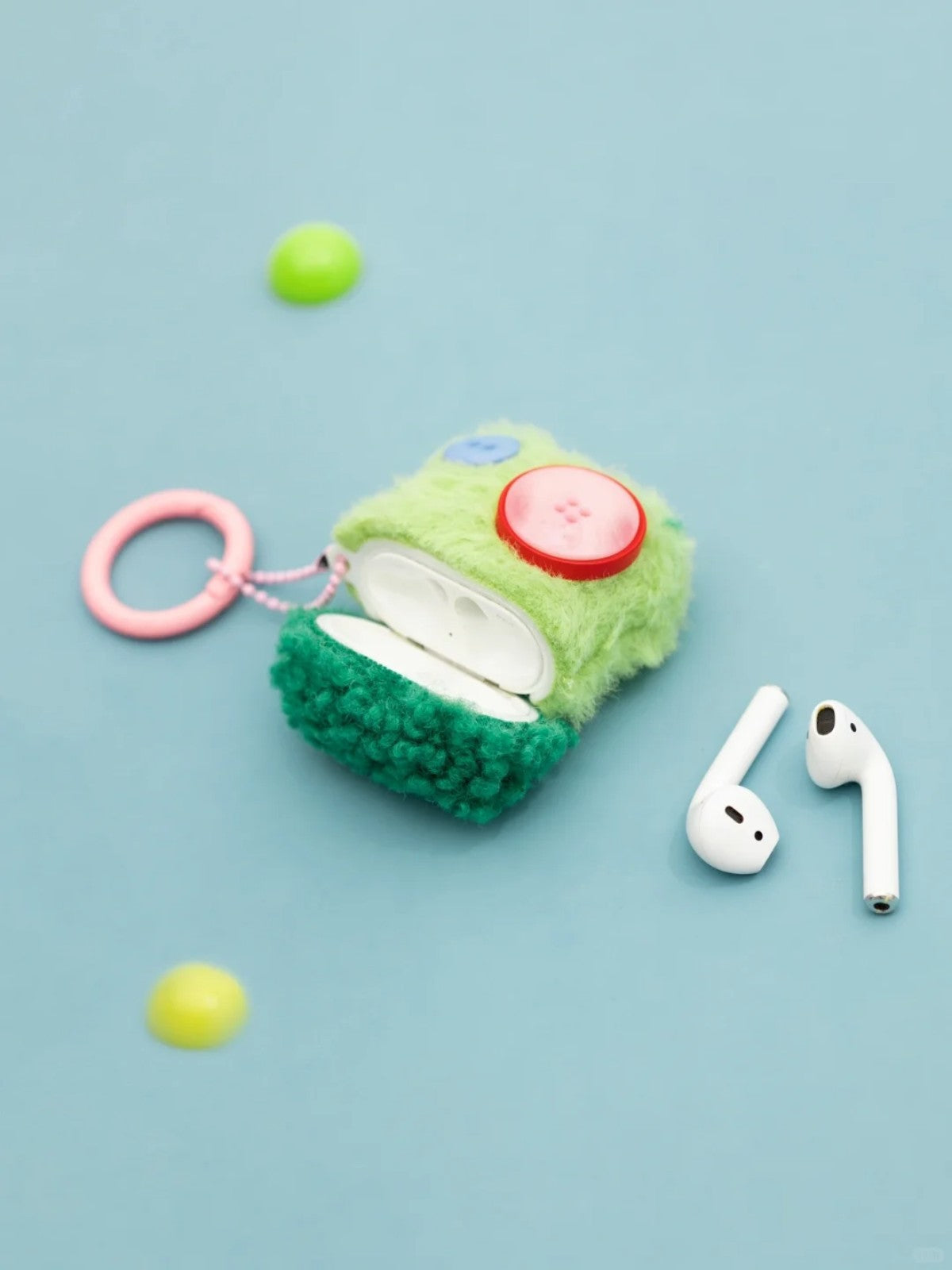 Fuzzy Haven - Color Pop AirPods Case