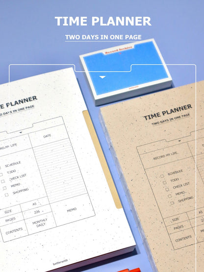 Time Trekker Self-Filling A5 Planner