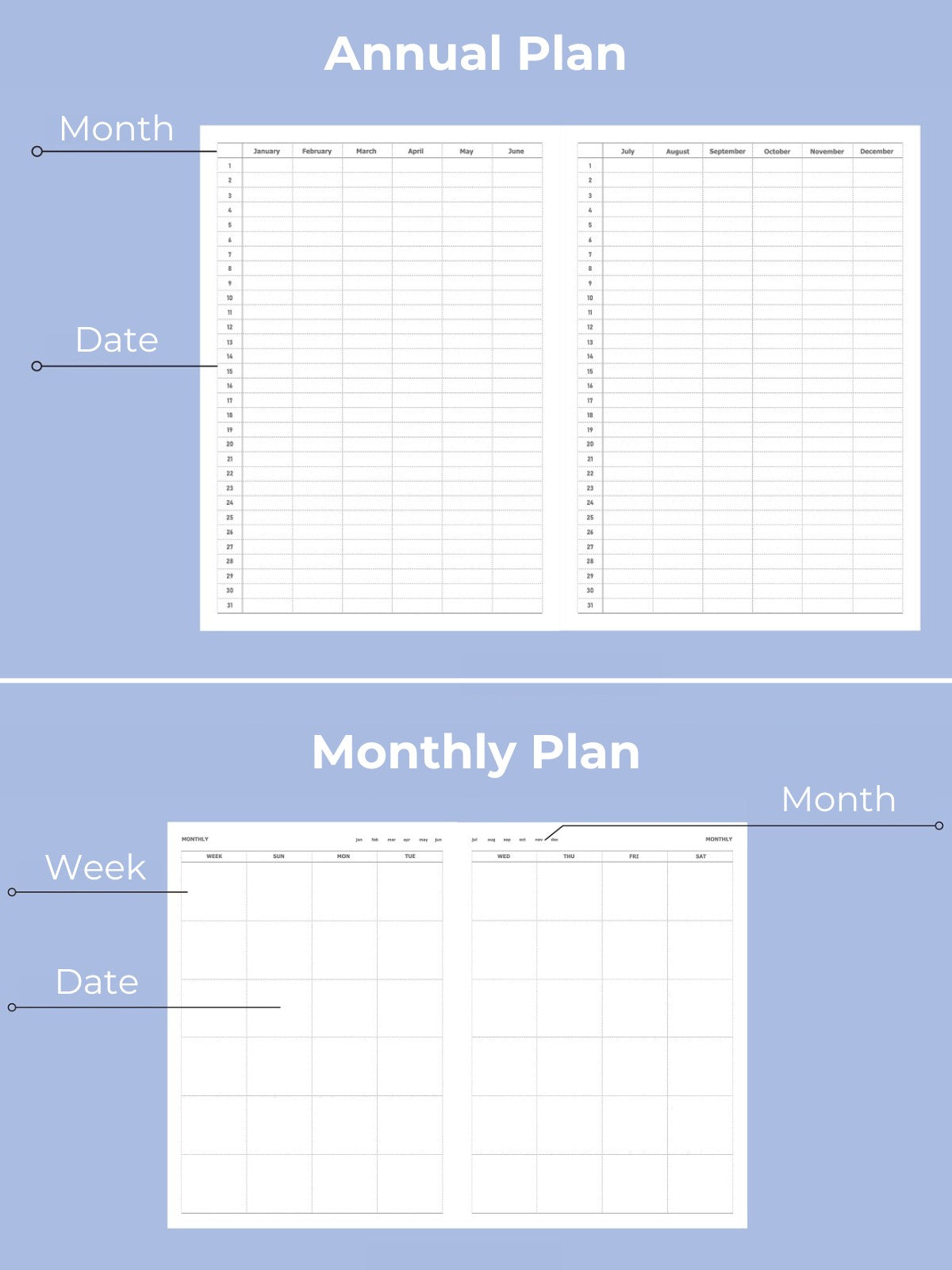 Time Trekker Self-Filling A5 Planner