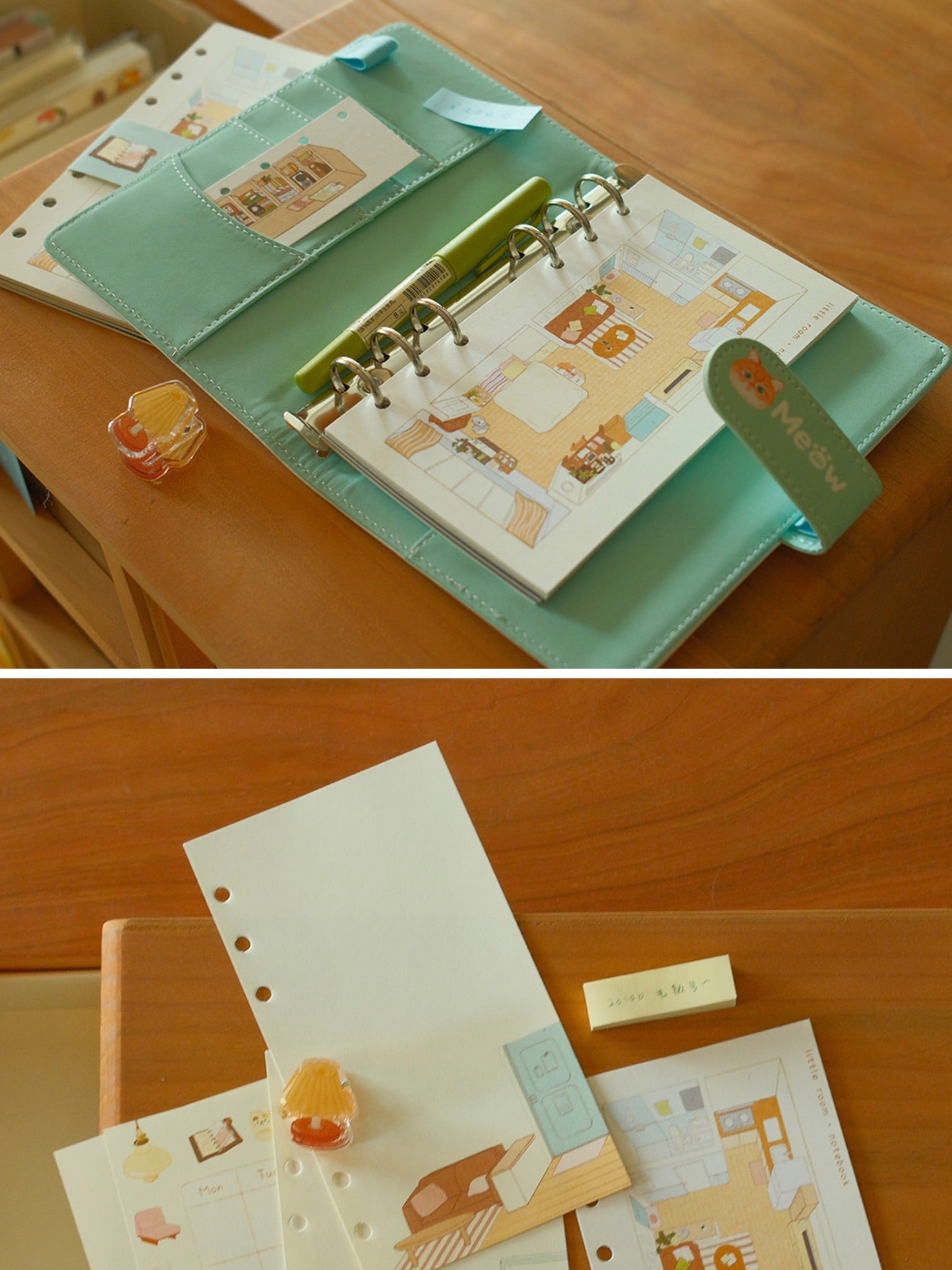 Little Room Monthly Planner Refill & Binder – M5 / A7 / A6per Sizes